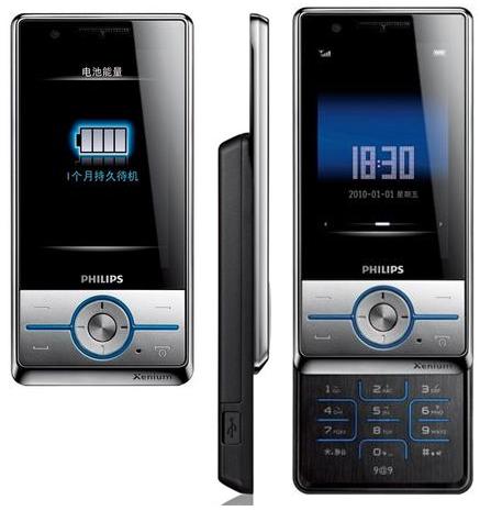 Philips X605 - description and parameters