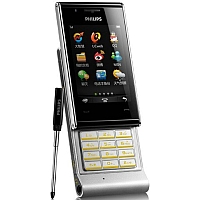 
Philips F718 supports GSM frequency. Official announcement date is  November 2010. The phone was put on sale in November 2010. Philips F718 has 45 MB of built-in memory. The main screen siz