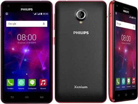 Philips V377 - description and parameters