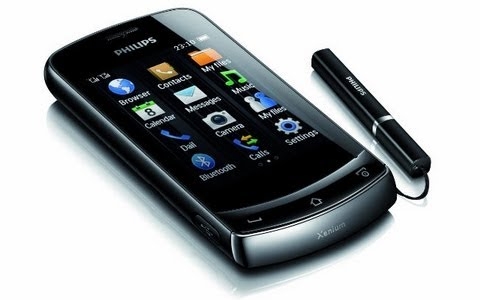 Philips Xenium X806 - description and parameters