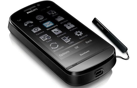 Philips Xenium X830 - description and parameters