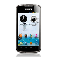 
Philips W635 supports frequency bands GSM and HSPA. Official announcement date is  April 2012. The device is working on an Android OS, v2.3 (Gingerbread) with a  Cortex-A5 processor. Philip
