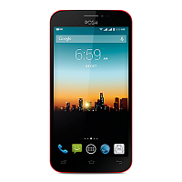 
Posh Orion Pro X500 supports frequency bands GSM and HSPA. Official announcement date is  January 2014. The device is working on an Android OS, v4.4 (KitKat) with a Quad-core 1.3 GHz Cortex