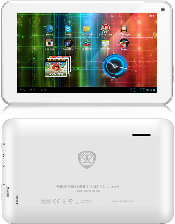 Prestigio MultiPad 7.0 Ultra + New - description and parameters