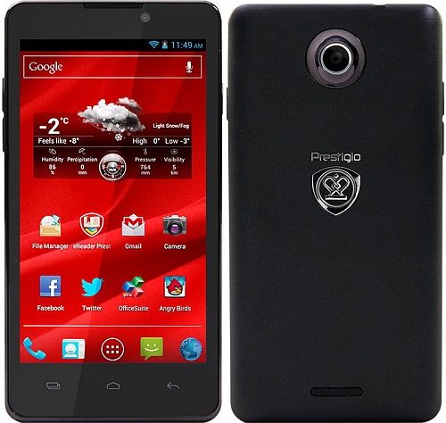 Prestigio MultiPhone 4505 Duo  description and parameters