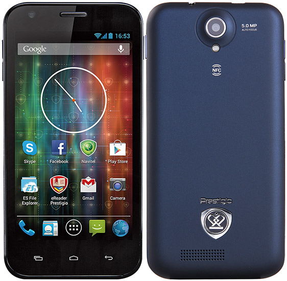Prestigio MultiPhone 5501 Duo - description and parameters