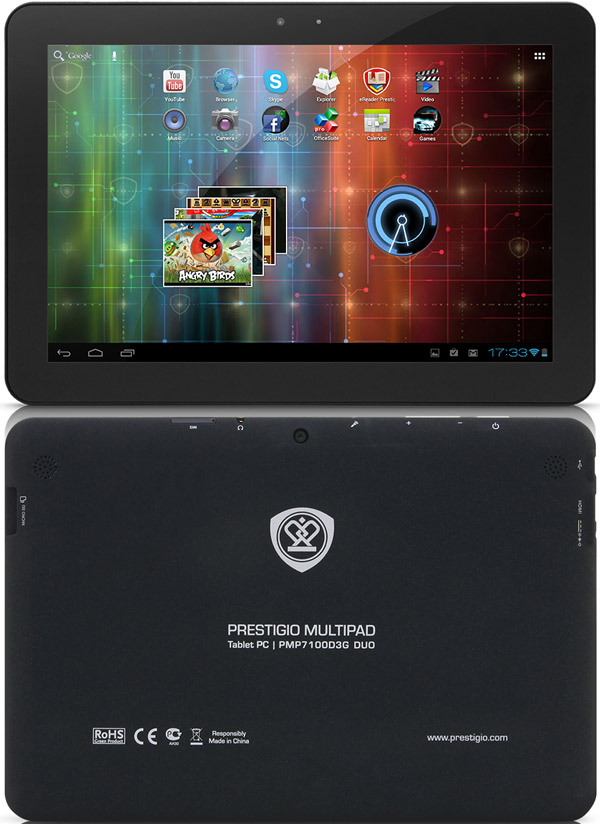 Prestigio MultiPad 10.1 Ultimate  description and parameters