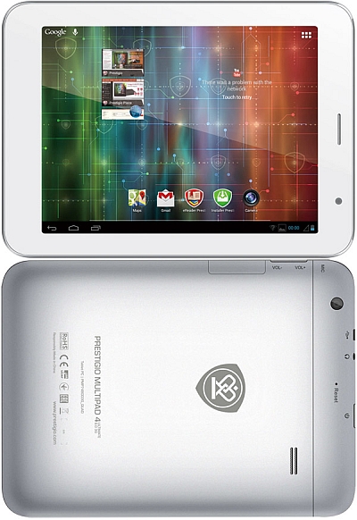 Prestigio MultiPad 4 Ultimate 8.0 3G - description and parameters