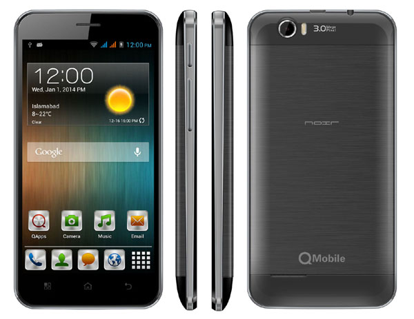 QMobile Noir A75 - description and parameters