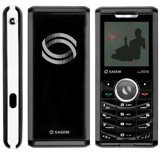 Sagem my301X - description and parameters