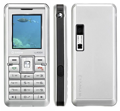 Sagem my400X - description and parameters