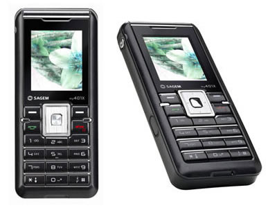 Sagem my401X - description and parameters