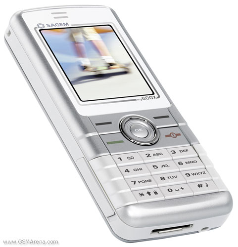 Sagem my600X - description and parameters