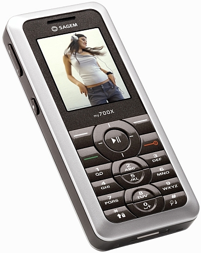 Sagem my700X - description and parameters