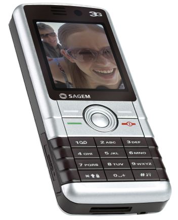 Sagem my800X - description and parameters