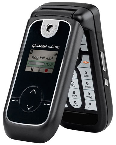 Sagem my901C - description and parameters