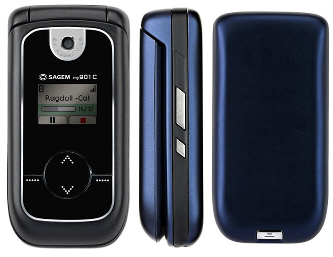 Sagem my901C - description and parameters