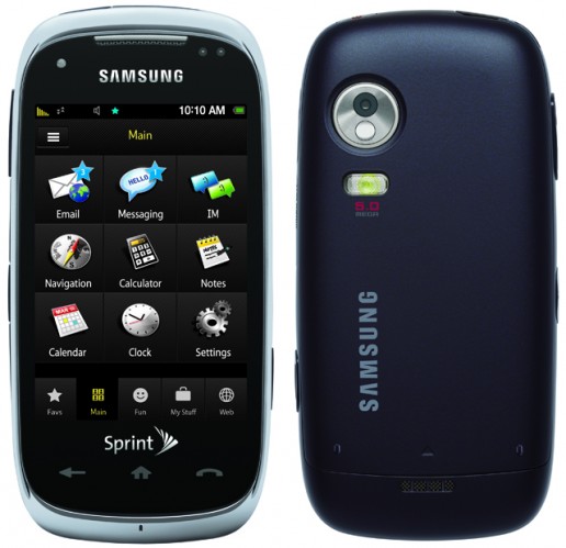 Samsung M850 Instinct HD - description and parameters