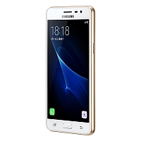 
Samsung Galaxy J3 Pro supports frequency bands GSM ,  CDMA ,  HSPA ,  EVDO ,  LTE. Official announcement date is  June 2016. The device is working on an Android OS, v5.1 (Lollipop) with a Q