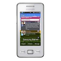 
Samsung S5260 Star II supports GSM frequency. Official announcement date is  January 2011. Samsung S5260 Star II has 30 MB of built-in memory. The main screen size is 3.0 inches  with 240 x