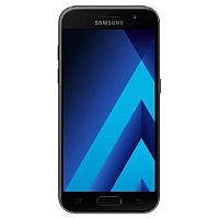 
Samsung Galaxy A3 (2017) supports frequency bands GSM ,  HSPA ,  LTE. Official announcement date is  January 2017. The device is working on an Android OS, v6.0.1 (Marshmallow) with a Octa-c