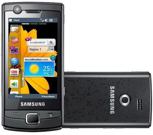 Samsung B7300 OmniaLITE - description and parameters