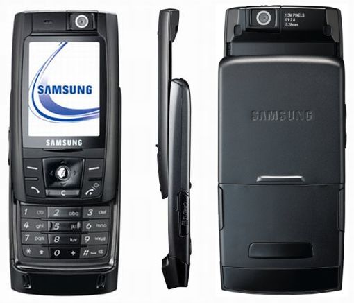 Samsung D820 - description and parameters