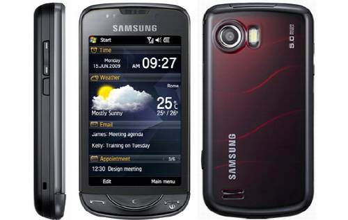 Samsung B7610 OmniaPRO - description and parameters