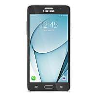 
Samsung Galaxy On5 supports frequency bands GSM ,  HSPA ,  LTE. Official announcement date is  October 2015. The device is working on an Android OS, v5.1 (Lollipop) with a Quad-core 1.3 GHz