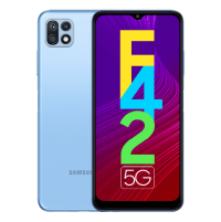 
Samsung Galaxy F42 5G supports frequency bands GSM ,  HSPA ,  LTE ,  5G. Official announcement date is  September 29 2021. The device is working on an Android 11, One UI Core 3.1 with a Oct