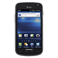 
Samsung Exhilarate i577 supports frequency bands GSM ,  HSPA ,  LTE. Official announcement date is  January 2012. The device is working on an Android OS, v2.3.6 (Gingerbread) with a Dual-co
