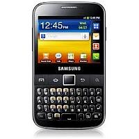 
Samsung Galaxy Y Pro B5510 supports frequency bands GSM and HSPA. Official announcement date is  August 2011. The device is working on an Android OS, v2.3 (Gingerbread) with a 832 MHz proce