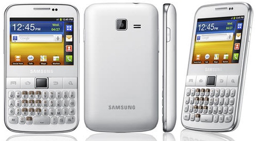 Samsung Galaxy Y Pro B5510 - description and parameters