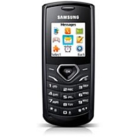 
Samsung E1170 supports GSM frequency. Official announcement date is  April 2010. Samsung E1170 has 16 MB of built-in memory. The main screen size is 1.52 inches  with 128 x 128 pixels  reso