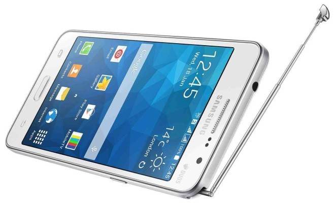 Samsung Galaxy Grand Prime Duos TV description and parameters