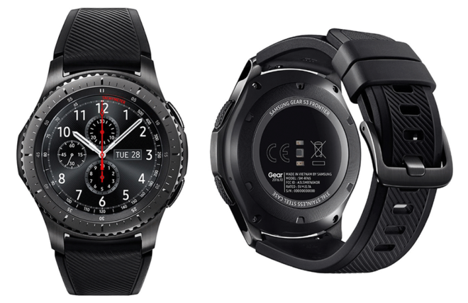 Samsung Gear S3 frontier - description and parameters