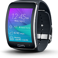 
Samsung Gear S supports frequency bands GSM and HSPA. Official announcement date is  August 2014. The device is working on an Tizen-based wearable platform with a Dual-core 1 GHz processor 