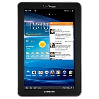 
Samsung Galaxy Tab 7.7 LTE I815 supports frequency bands CDMA ,  EVDO ,  LTE. Official announcement date is  January 2012. The device is working on an Android OS, v3.2 (Honeycomb) with a Du