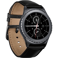 
Samsung Gear S2 classic doesn't have a GSM transmitter, it cannot be used as a phone. Official announcement date is  August 2015. The device is working on an Tizen-based wearable platform w