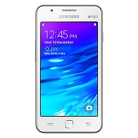 
Samsung Z1 supports frequency bands GSM and HSPA. Official announcement date is  January 2015. The device is working on an Tizen OS, v2.3 with a Dual-core 1.2 GHz Cortex-A7 processor and  7