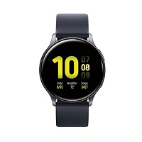 
Samsung Galaxy Watch Active2 Aluminum doesn't have a GSM transmitter, it cannot be used as a phone. Official announcement date is  August 2019. The device is working on an Tizen-based weara