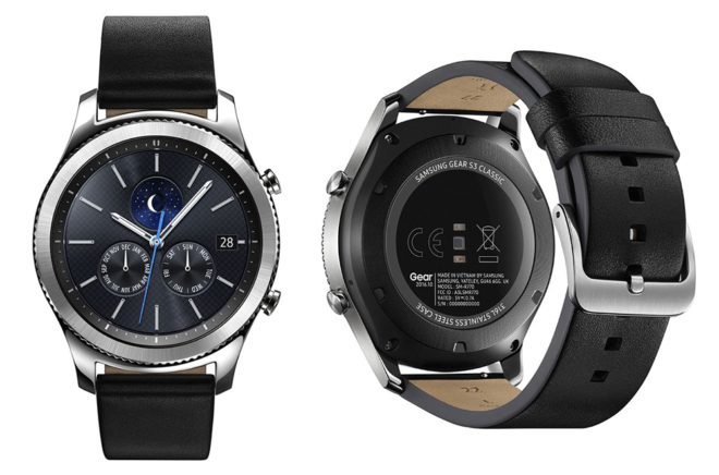 Samsung Gear S3 classic LTE - description and parameters