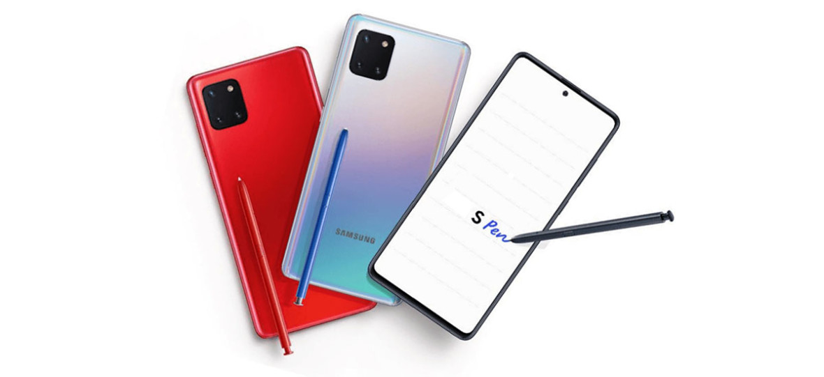 Samsung Galaxy Note10 Lite - description and parameters