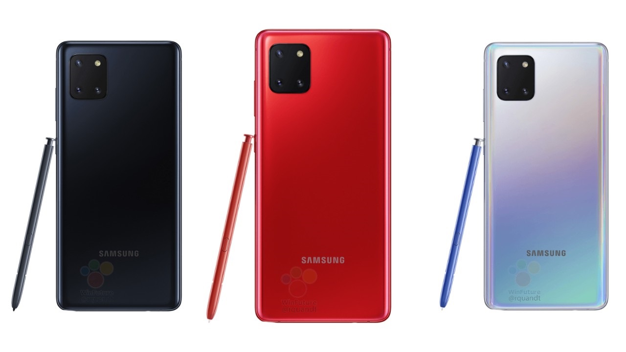 Samsung Galaxy Note10 Lite - description and parameters