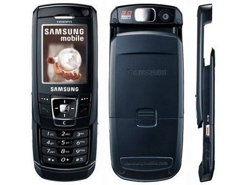 Samsung Z720 - description and parameters