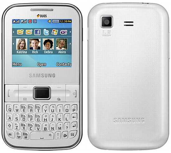 Samsung Ch@t 322 Wi-Fi - description and parameters