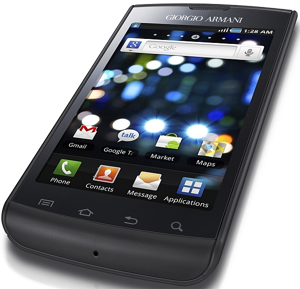 Samsung I9010 Galaxy S Giorgio Armani - description and parameters