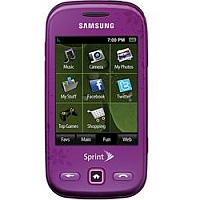 
Samsung Trender supports frequency bands CDMA and EVDO. Official announcement date is  June 2011. The main screen size is 2.8 inches  with 240 x 320 pixels  resolution. It has a 143  ppi pi