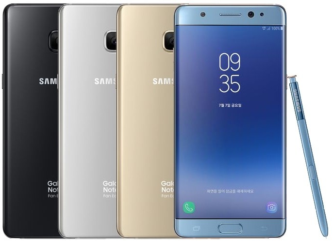 Samsung Galaxy Note FE - description and parameters