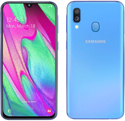 Samsung Galaxy A40 - description and parameters